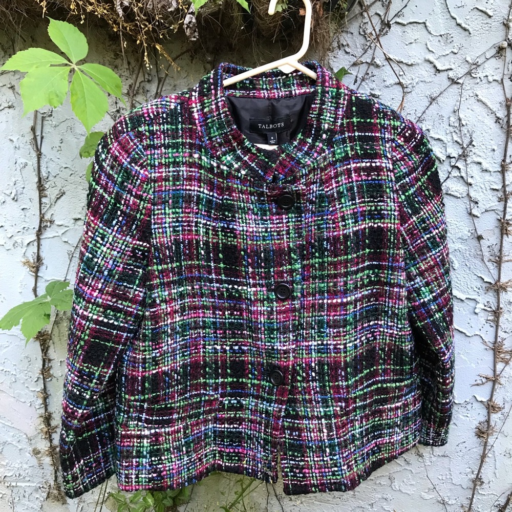 Talbots Multicolored Jacket - image 1